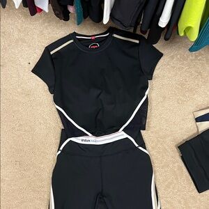 Wilson Black and White Athletic Set